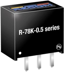 R-78K1.5-0.5, Non-Isolated DC/DC Converters 4.5-36Vin 1.5Vout 500mA