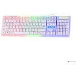 45172, Defender Wired Gaming keyboard White GK-172 RU, rainbow. backlight,104 buttons