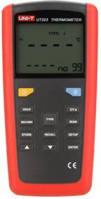 UT323, Измеритель температуры, контактный, от -200 до +1372°C (OBSOLETE)