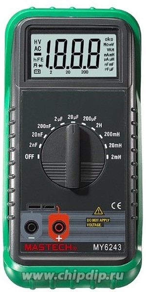 LC-измеритель ёмкости и индуктивности MASTECH MY6243, L/С