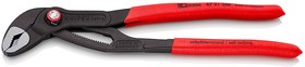 COBRA QuickSet клещи переставные, зев 50 мм (2"), длина 250 мм, фосфатированные, обливные ручки, SB,