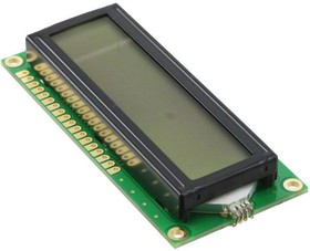 NHD-0216K1Z-FS (RGB)-FBW-REV1, LCD Character Display Modules & Accessories FSTN (+) Transfl 80.0 x 36.0