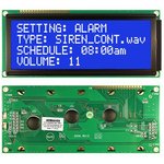 NHD-0420E2Z-NSW-BBW, LCD Character Display Modules & Accessories STN- BLUE ...
