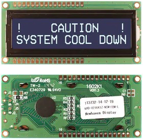 NHD-0216K1Z-NSW-FBW-L, LCD Character Display Modules & Accessories FSTN (-) Transm 80.0 x 36.0