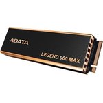 SSD накопитель A-Data Legend 960 Max ALEG-960M-1TCS 1ТБ, M.2 2280, PCIe 4.0 x4 ...