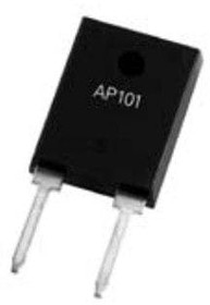 AP101 10K J 100PPM, Thick Film Resistors - Through Hole 100W 10K ohm 5% TO-247 NON INDUCTIVE