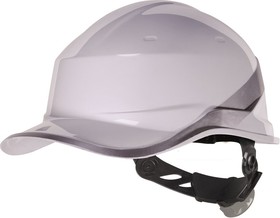 DIAM5BCFL, White Hard Hat , Adjustable