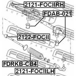 Втулка рейки рулевой FORD FOCUS C-MAX CAP 2003-2007 [EU] втулка рулевой рейки \ ...