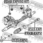 2122-EXP, Тяга рулевая