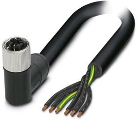 1414903, Sensor Cables / Actuator Cables 6POS Power Cable Black-Gray 1.5m