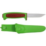 14282, Нож Morakniv Basic 546 2024 Edition нержавеющая сталь, зеленый/терракотовый