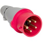 ps-025-32-380- PRO, Portable plug 025 3P+PE+N 32A 380V IP44 PROXIMA