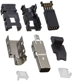 Фото 1/3 1-2201855-1, Plugin USB Connectors