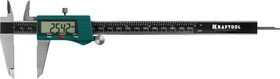 34460-200, KRAFTOOL 200 мм, высокоточный, металлический электронный штангенциркуль (34460-200)