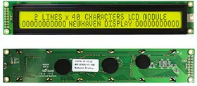 NHD-0240AZ-FL-YBW, LCD Character Display Modules & Accessories STN- Y/G Transfl 182.0 x 33.5