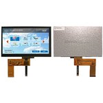 NHD-7.0-800480EF- ASXN#-CTP, 7.0" Sunlight Readable TFT MVA View Capacitive Touch - 800x480 Pixels - White LED Backlight - 165 x 104 x 4.9 m