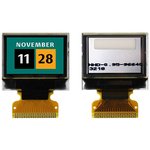 NHD-0.95-9664G, OLED Displays & Accessories 0.95 IN Full Color OLED Glass