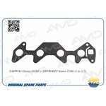 AMDIM33, Прокладка коллектора Daewoo Nexia SOHC; Chevrolet Lanos впускного (без ...