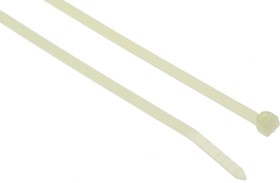 Фото 1/2 111-05459 T80L-PA66HS-NA, Cable Tie, Inside Serrated, 390mm x 4.7 mm, Natural Polyamide 6.6 (PA66), Pk-100