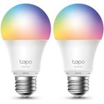 Умная многоцветная Wi-Fi лампа TP-LINK Tapo L530E(2-pack) , 2 шт. (006167)