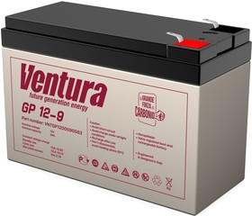 Фото 1/2 Батарея VENTURA Батарея для ИБП Ventura GP 12-9 12В, 9Ач {8}