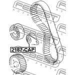 2187-CAP, Ролик натяжителя ремня грм