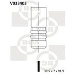 V033403, Клапан двигателя впускной VW BORA, GOLF, PASSAT ...