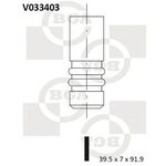 V033403, КЛАПАН 39.5x7.0x91.9 IN VW BORA/GOLF/PASSAT/SHARAN 1.6/2.0 94-