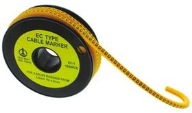 8121149, Slide-On Pre-Printed 'L' Cable Marker Reel of 500 pieces
