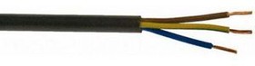 7756123, Mains Cable 3x 1.5mm² Copper Unshielded 500V 100m Black