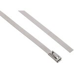 1235037, Stainless Steel Cable Tie with Ball Lock 360 x 4.6mm, 1.12kN