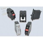 AC1-B0-34-610-1G1-C, Circuit Breakers 1-pole, Two Color Curved Visi-Rocker ...