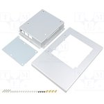 UP-EP-CH7WDSTMTFLB, Enclosure: for display; aluminium; black; X: 136mm; Y: 193mm; Z: 46mm