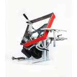 Гриндер ленточный Мастер с поворотной рамой 1.1 кВт + 10шт лент БАЗ 1250x50мм MG-1250