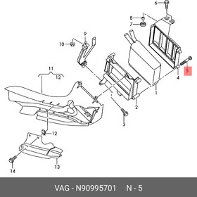 N90995701, Саморез с внутренним torx