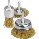 35152-H3_z01, STAYER 3 шт, витая стальная латунированная проволока 0.3 мм ...