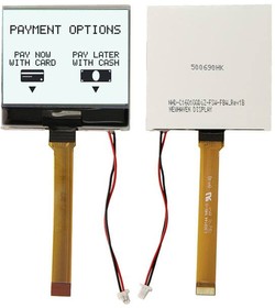 NHD-C160100DiZ-FSW-FBW, LCD Graphic Display Modules & Accessories FSTN (+) 49.2 X 47.6