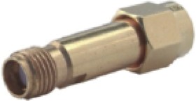 Фото 1/2 33_SMA-50-0-100/111_NE, Straight 50Ω RF Adapter SMA Plug to SMA Socket 26.5GHz
