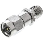 6620_SMA-50-1/199_NE, 50Ω RF Attenuator SMA Connector SMA Plug to Socket 20dB ...