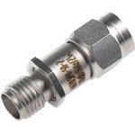 6610_SMA-50-2/199_NE, 50Ω RF Attenuator SMA Connector SMA Plug to Socket 10dB ...