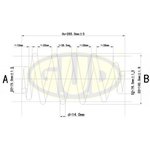 GCS263460 ПРУЖИНА ЗАДН Opel Vectra 1.6-2.2DTi 02