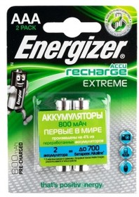 Фото 1/2 Energizer Recharge Extreme AAA, Аккумулятор (800мАч)