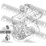 Ролик натяжной KIA BONGO III 2287-BON