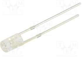 OSY5PA3HA1F, LED; 3mm; yellow; 220?300mcd; 100°; Front: flat; 1.9?2.4V; -30?85°C