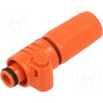DS1168-01-120FSEYX, Plug; DC supply; female; PIN: 1; for cable; crimped; orange; 1kV