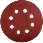 HOGERT Круг шлифовальный на липучке с отверствиями 5 шт. 125мм G220