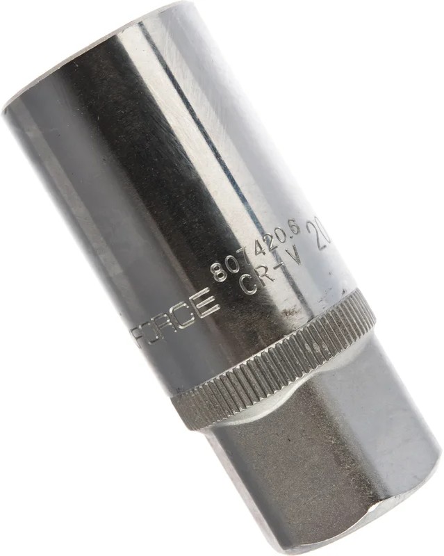 Головка 21 мм (1/2"  6 граней свечная) FORCE