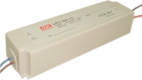 Фото 1/8 LPV-100-12, AC/DC LED, 12В,8.5А,102Вт,IP67 блок питания для светодиодного освещения