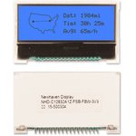NHD-C12832A1Z- FSB-FBW-3V3, LCD Graphic Display Modules & Accessories FSTN+ Blue ...