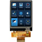 NHD-1.8-128160EF-SSXN-FT, TFT Displays & Accessories 1.8in TFT SPI Touch ...